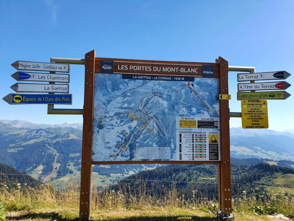La Duchere 6 Personnes Le Plan La Giettaz Kültér fotó